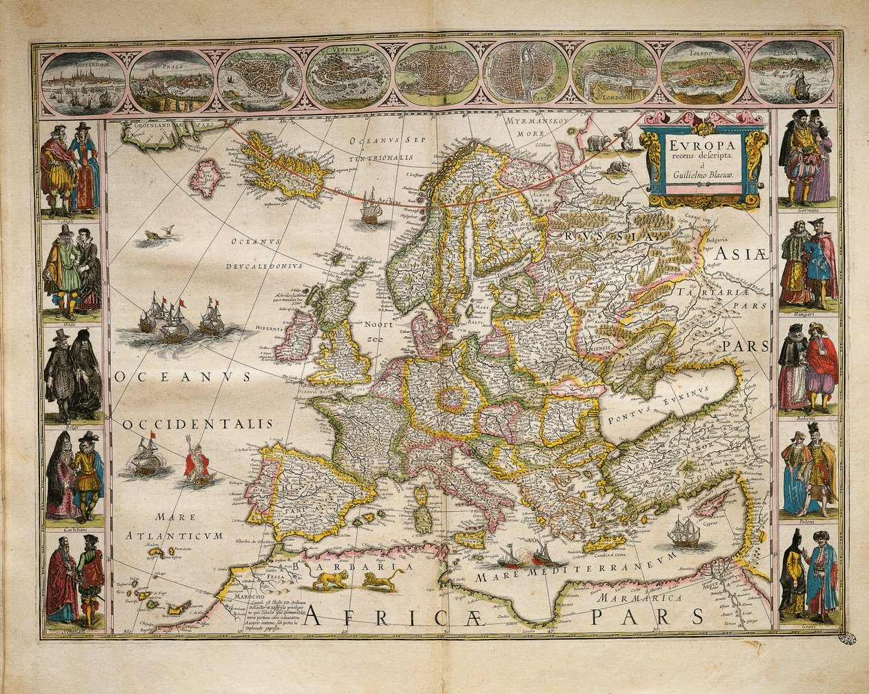 Fra World Theatre af Willem Bleau, Amsterdam af Willem Blaeu