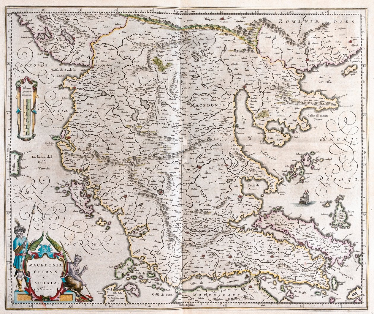 Grækenland, Makedonien, Albanien, i 