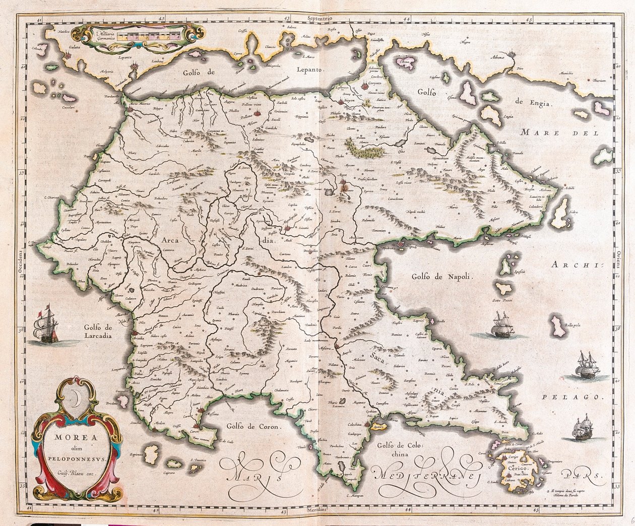 Grækenland, Peloponnes, i 