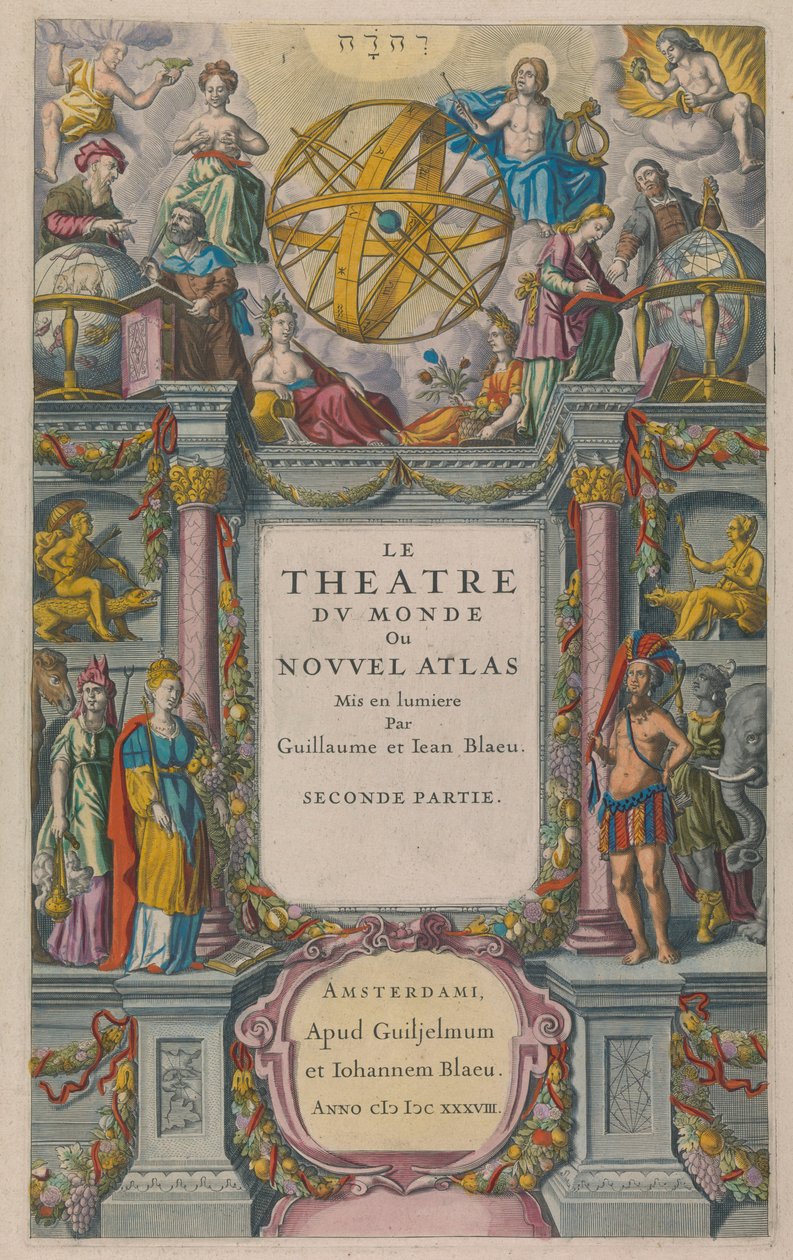 Le Theatre du Monde af Willem Blaeu