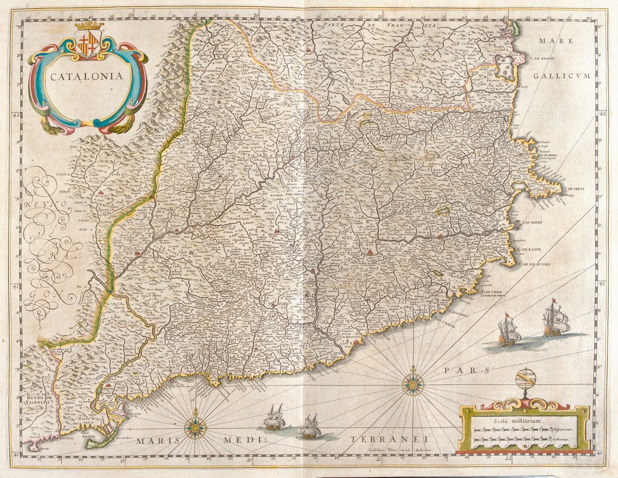 Provinsen Catalonien, Spanien, i 