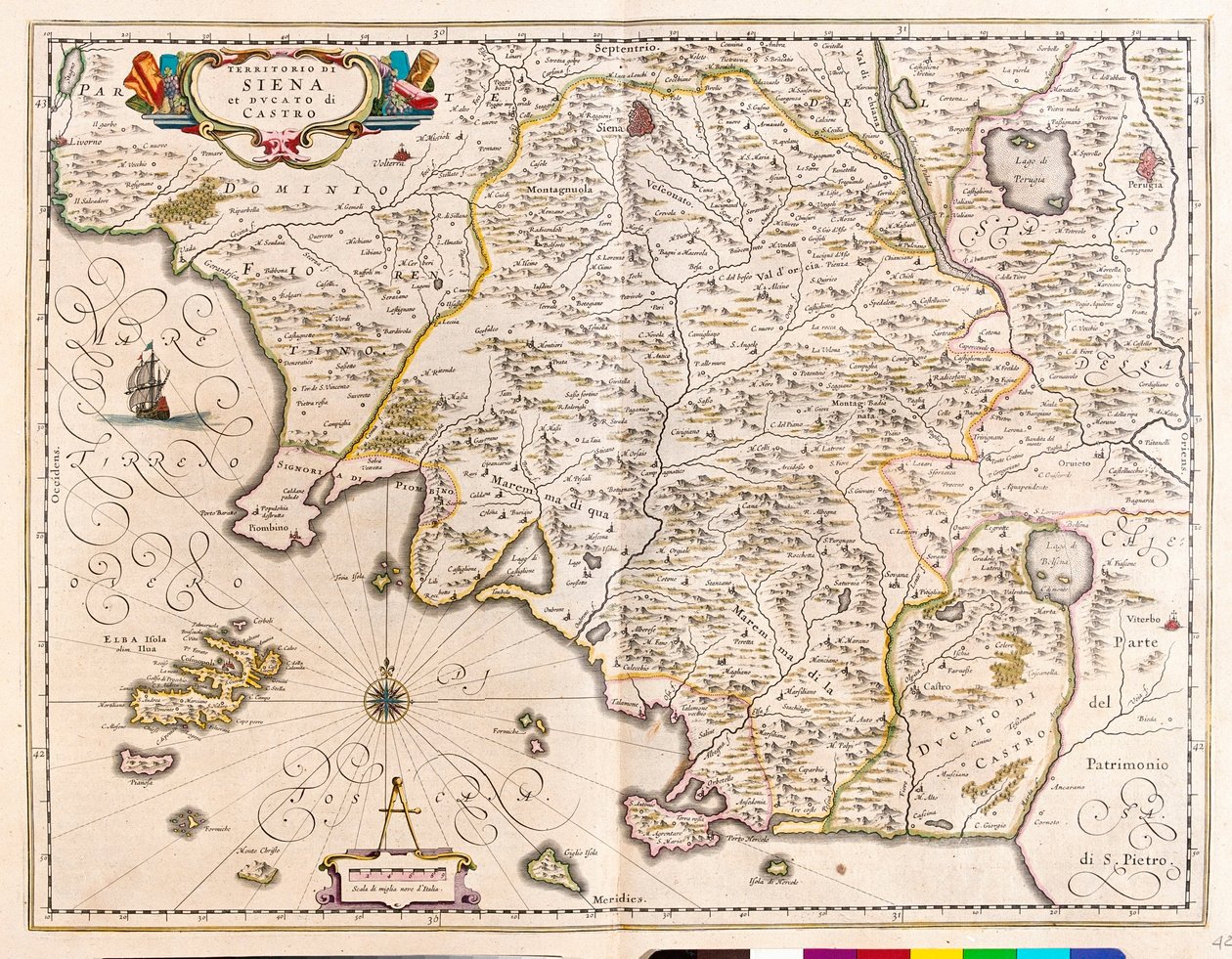 Siena, Lazio, Italien, i 