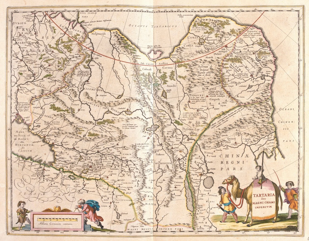 Tartariet og den nordlige del af Kina og Korea, i 