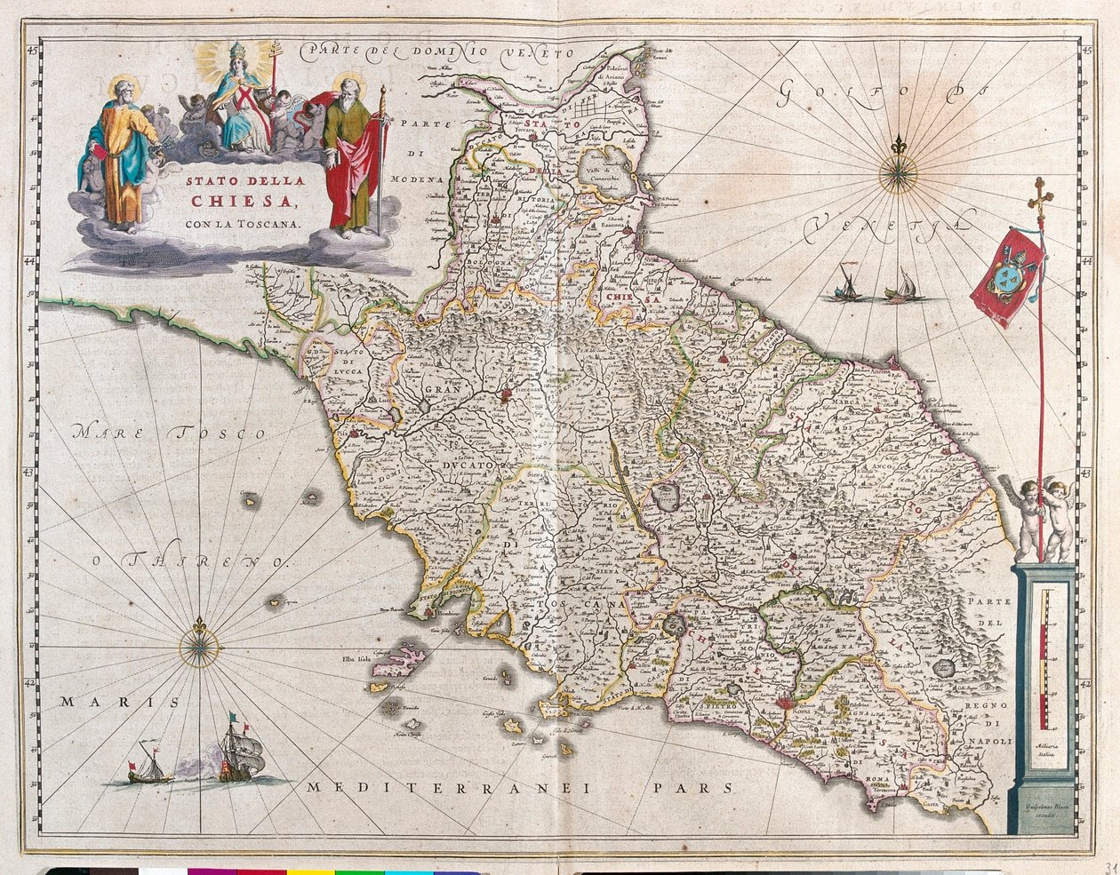 Toscana og Vatikanet, Italien, i 