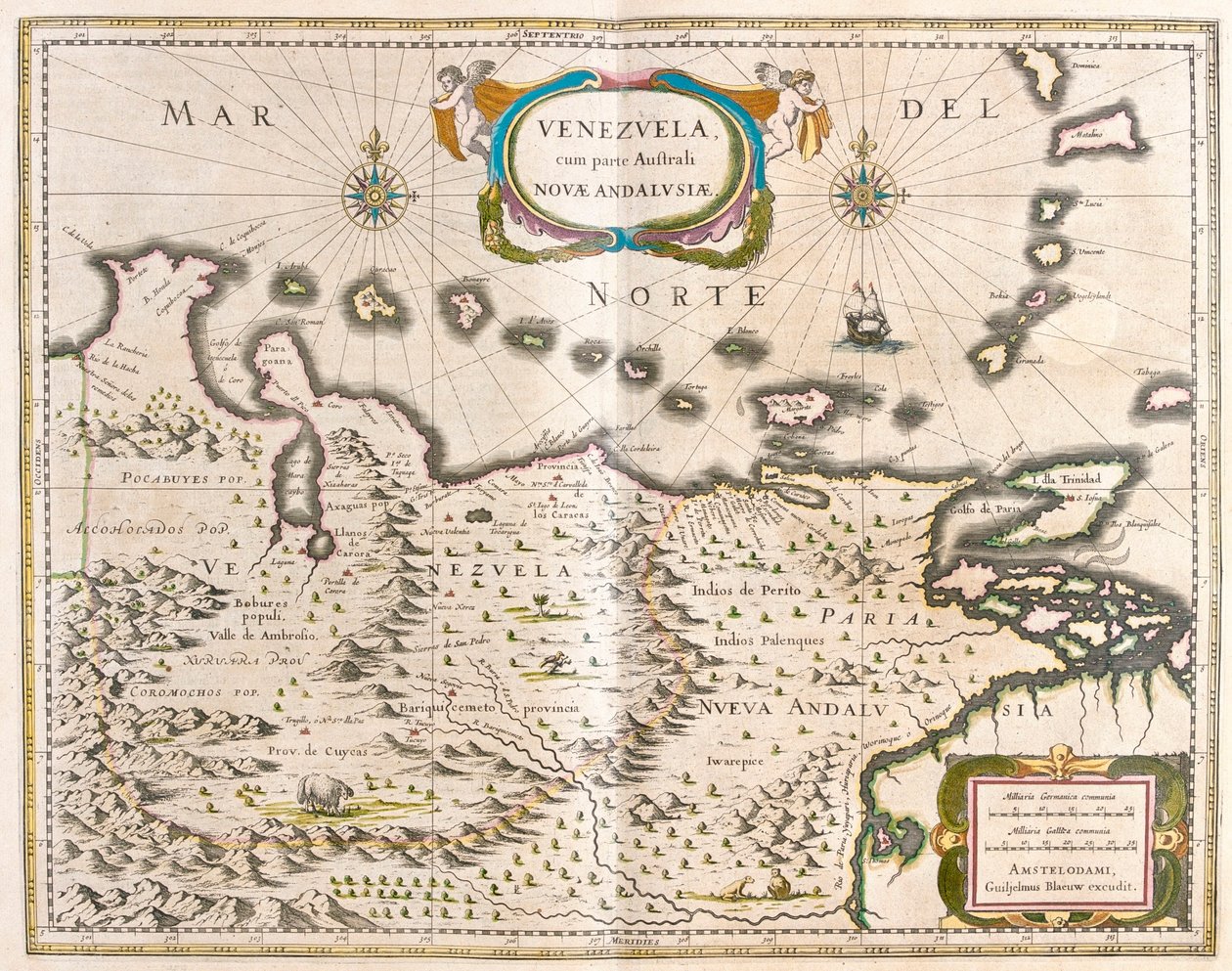 Venezuela, Trinidad, Tobago, Tortuga, Antillerne, Caribien, i 