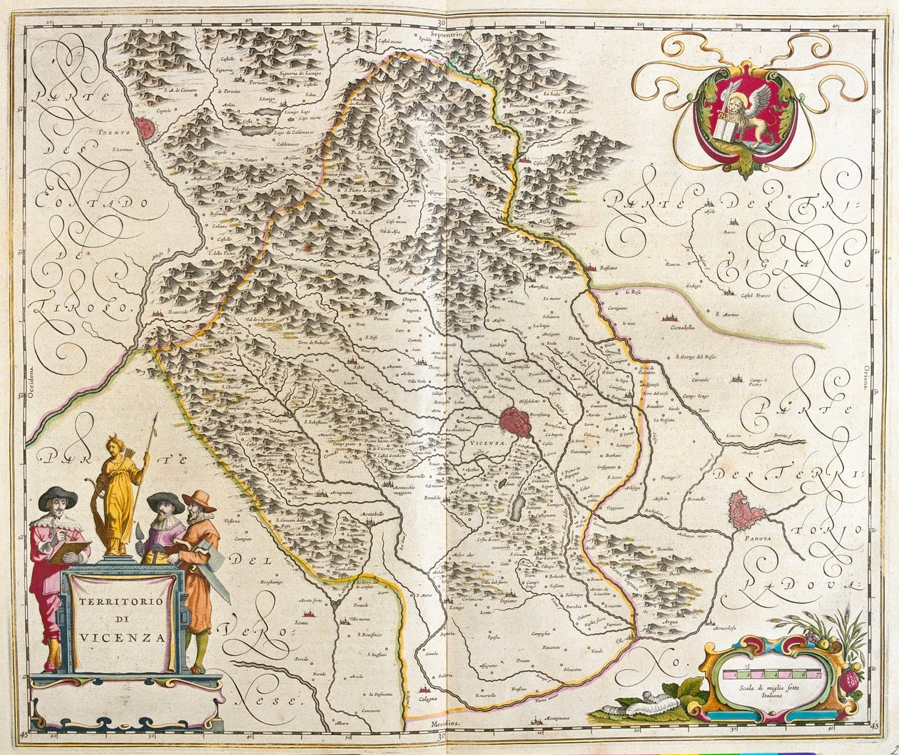 Vicenza, Italien, i 
