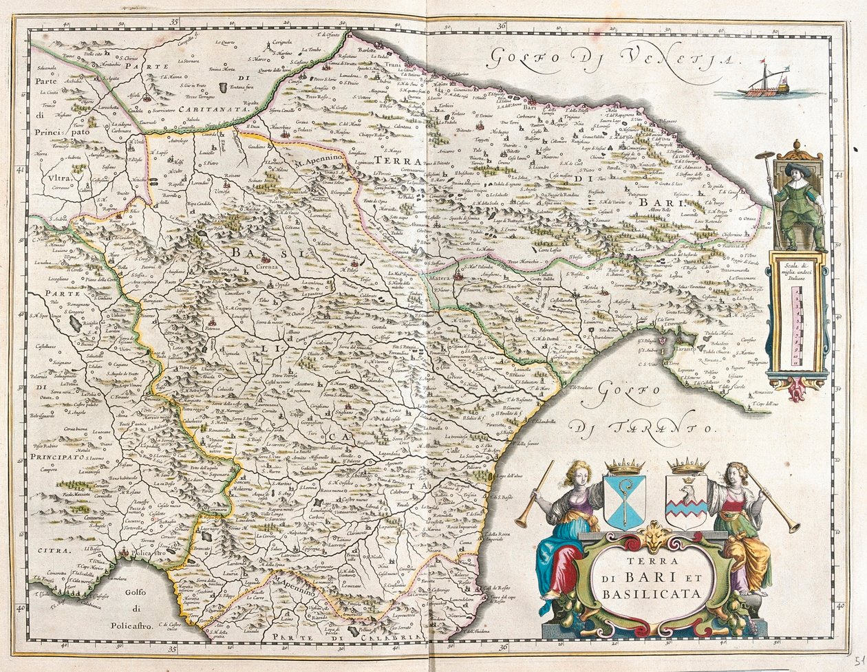 byen Bari og Basilicata, Italien,i 