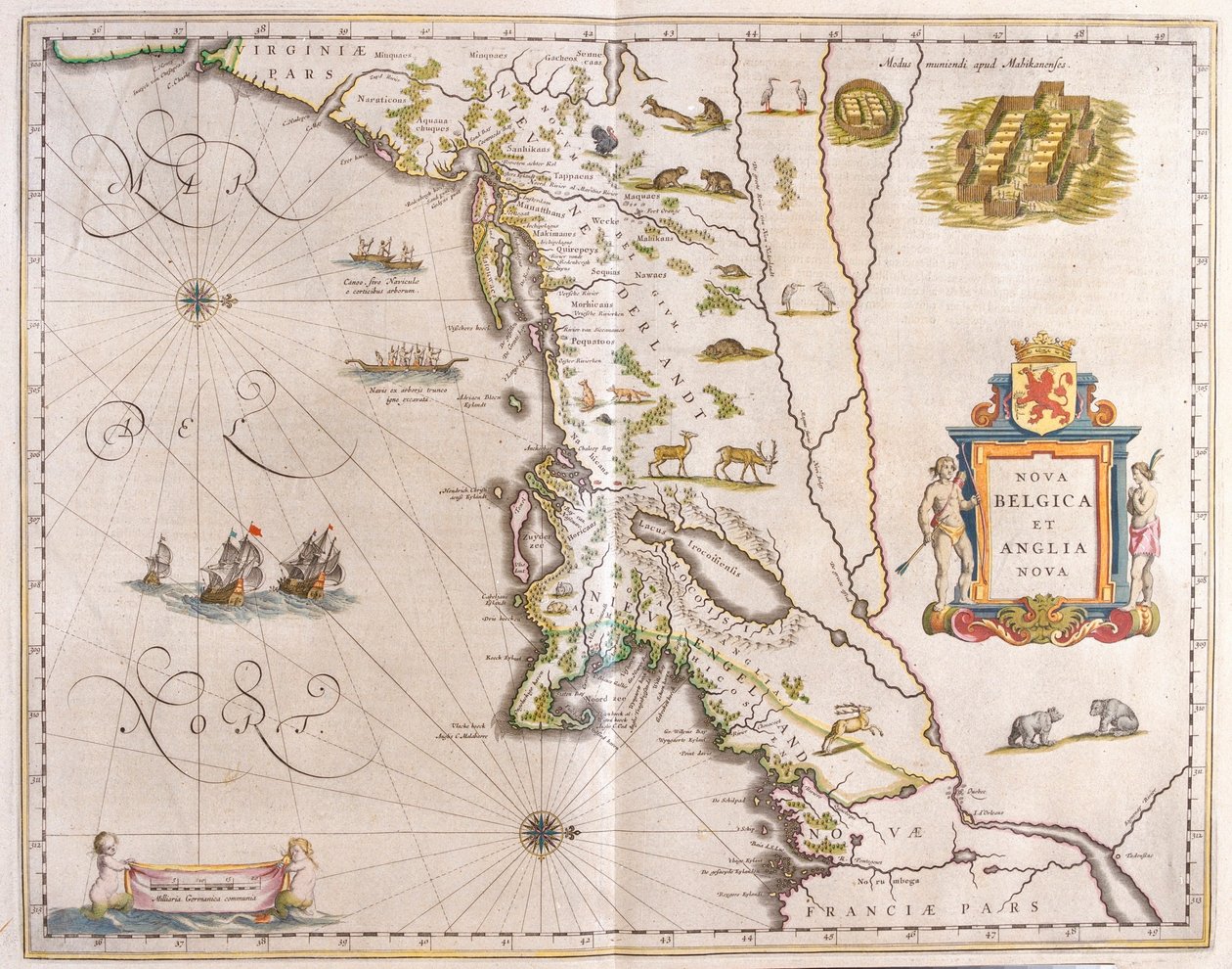 staternes yderste nordøstlige kystlinje, i 