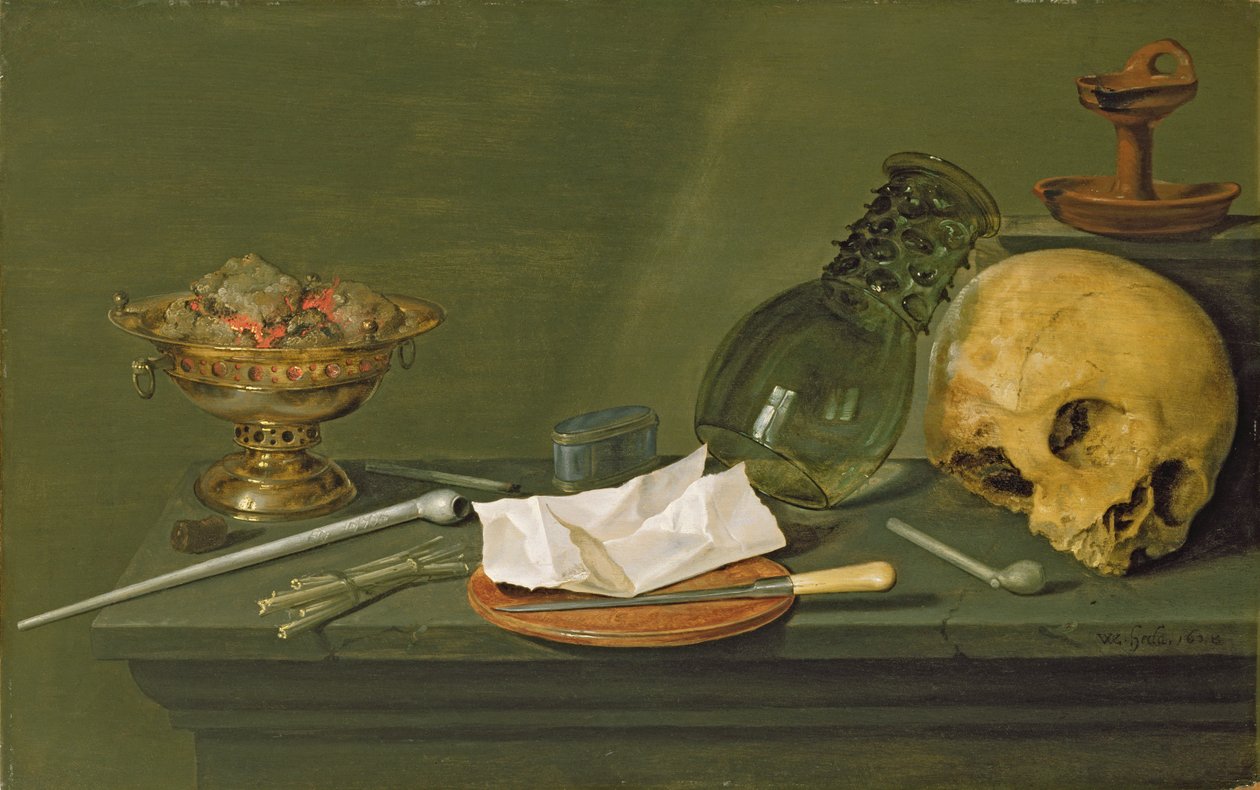 Vanitas, 1628 af Willem Claesz. Heda