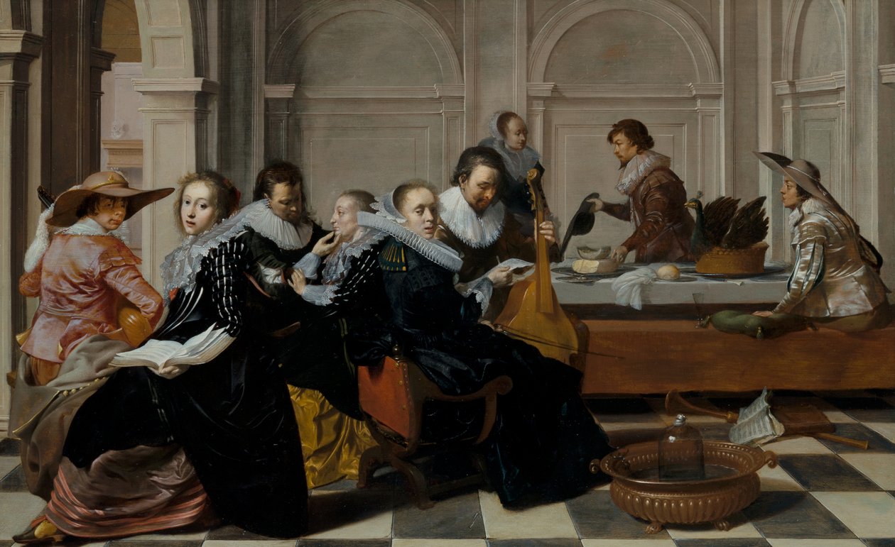 Musikalsk fest af Willem Cornelisz Duyster