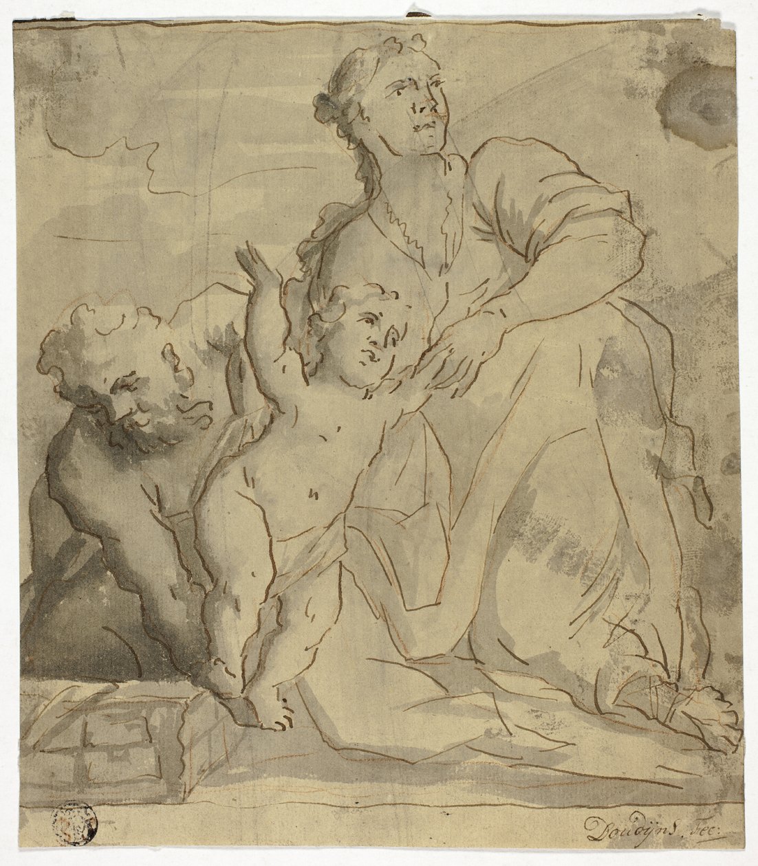Den hellige familie af Willem Doudijns