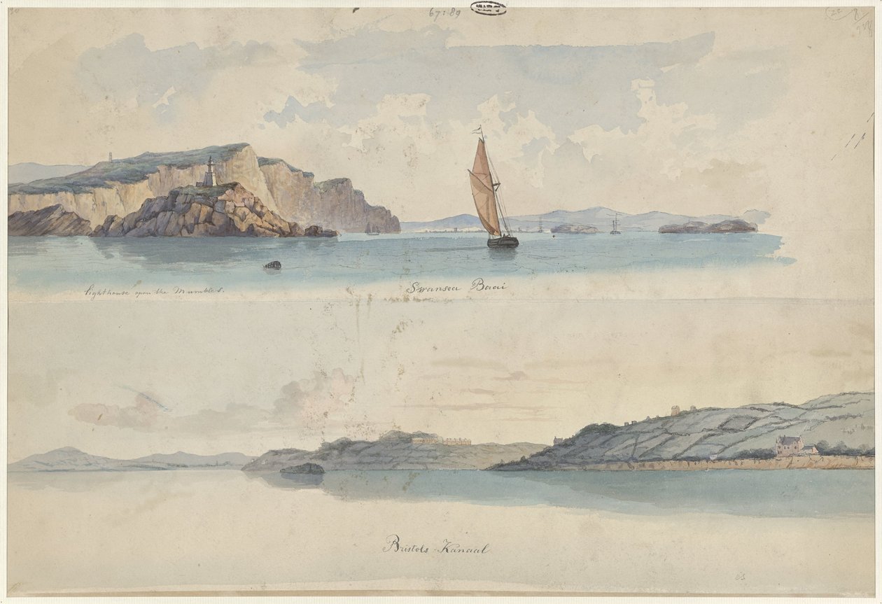 To engelske kystudsigter: Swansea Bay og Bristol