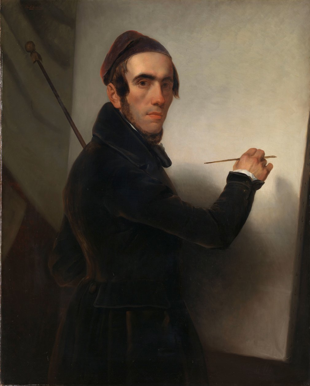 Selvportræt af Willem Hendrik Schmidt