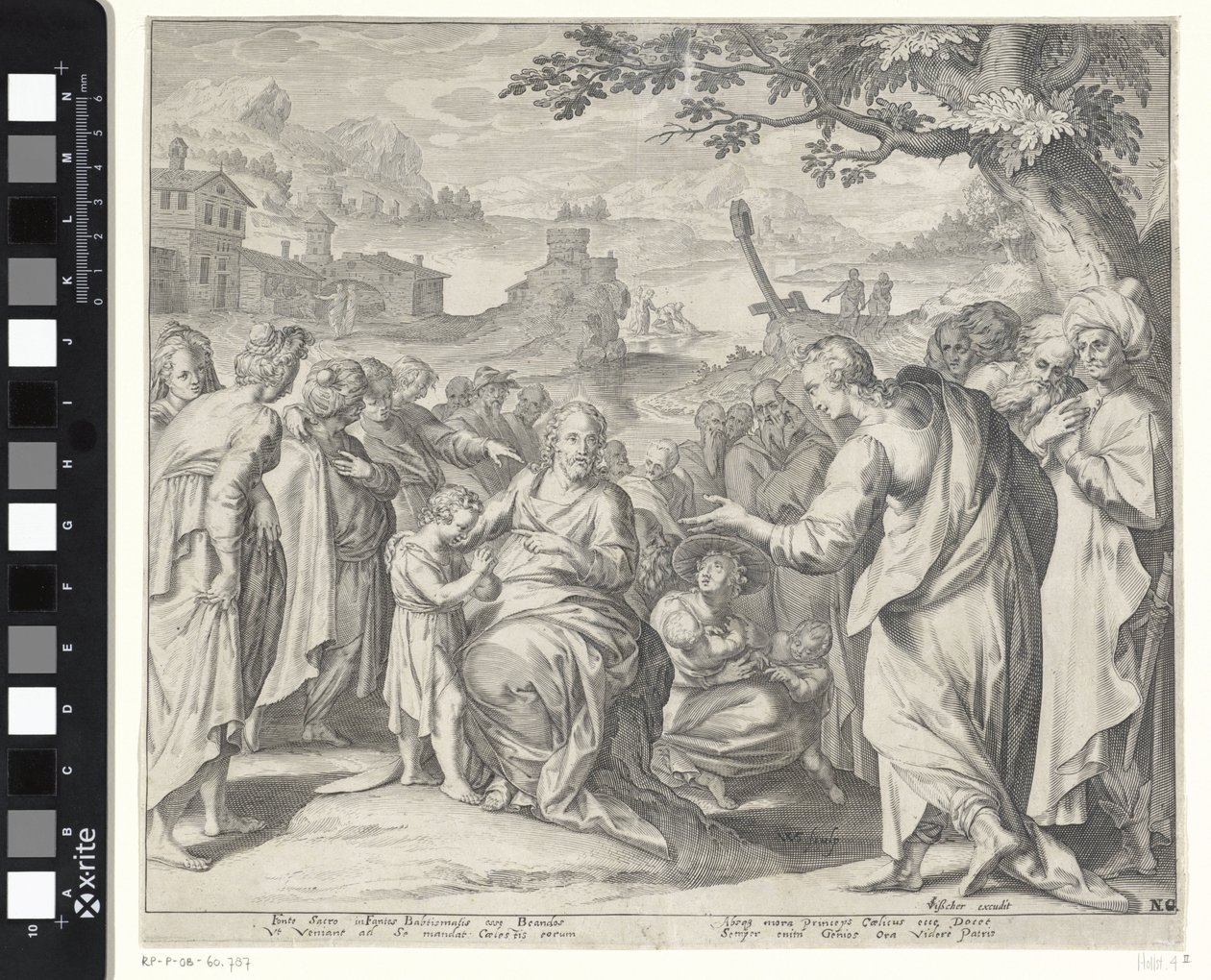 Kristus velsigner børnene af Willem Isaacsz. van Swanenburg