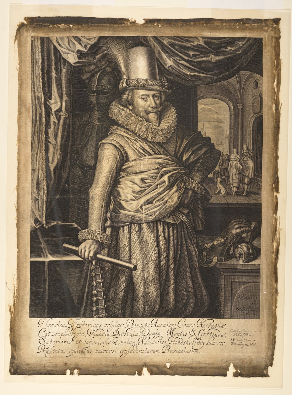 Frederik Henrik, prins af Orange-Nassau af Willem Jacobsz. Delff