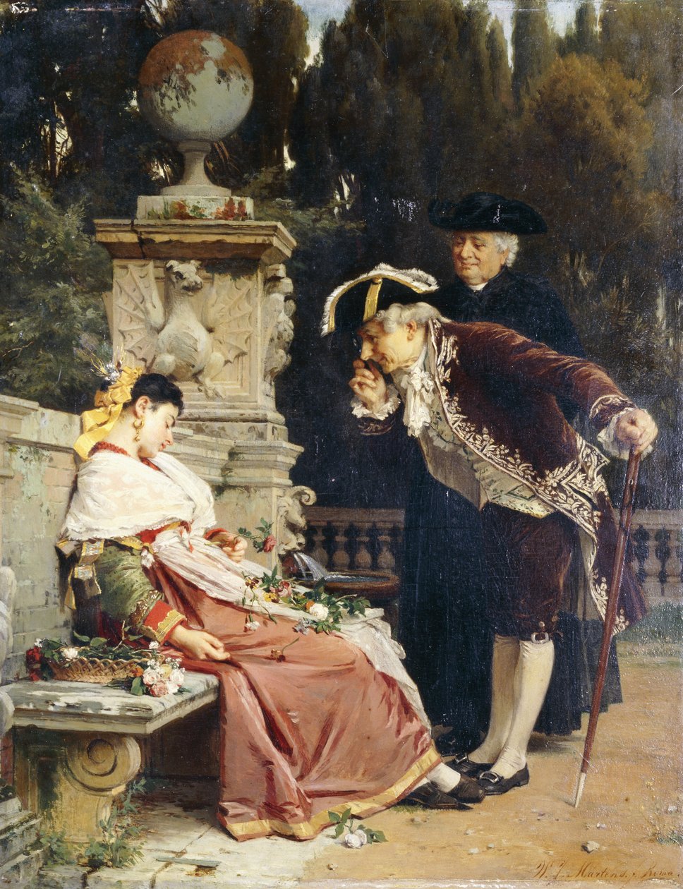 Tornerose; Sovende skønhed, af Willem Johannes Martens