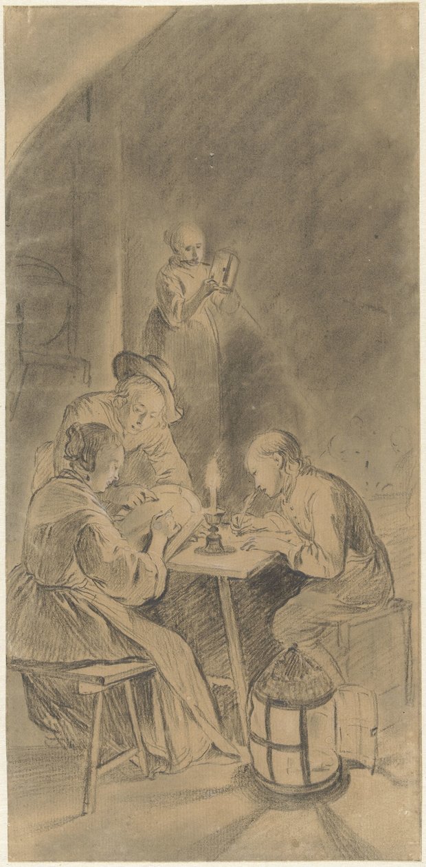 Uddannelse ved levende lys af Willem Joseph Laquy