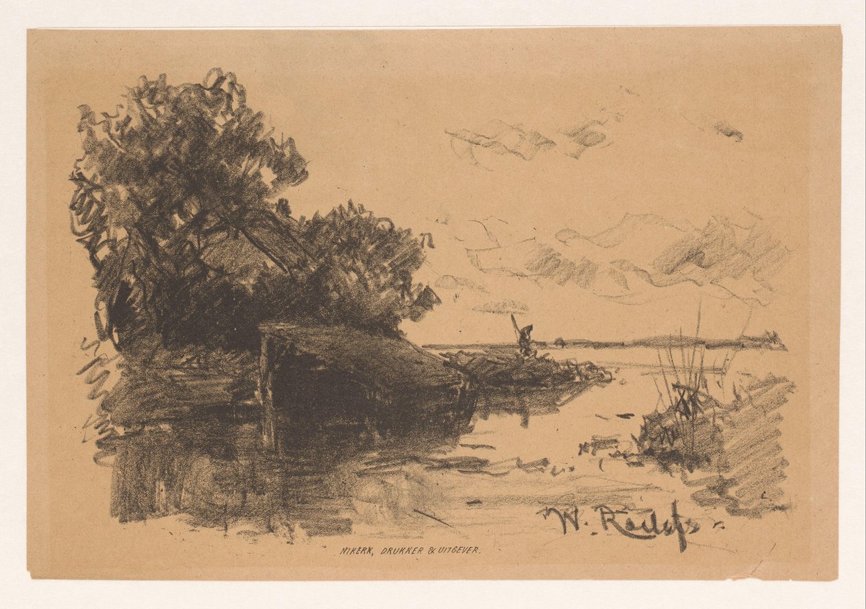 polderlandskab af Willem Roelofs (I)