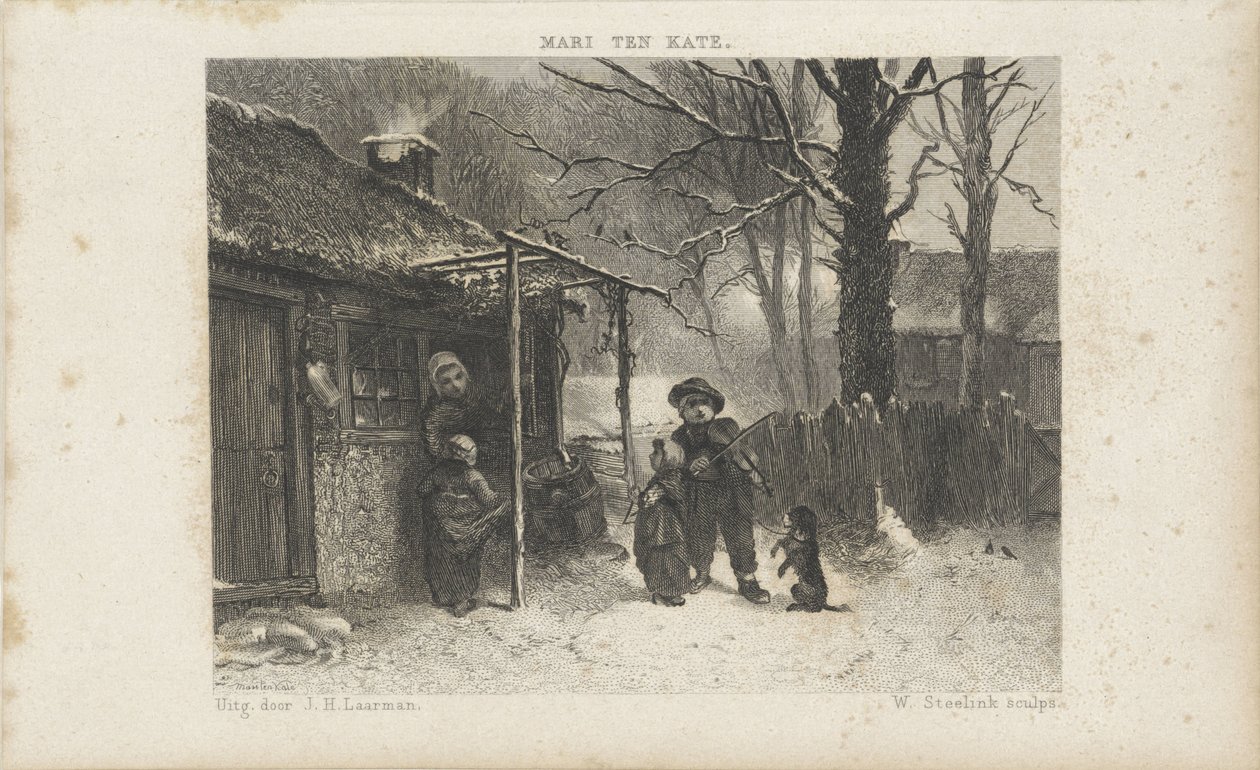 Gademusikere af Willem Steelink (I)