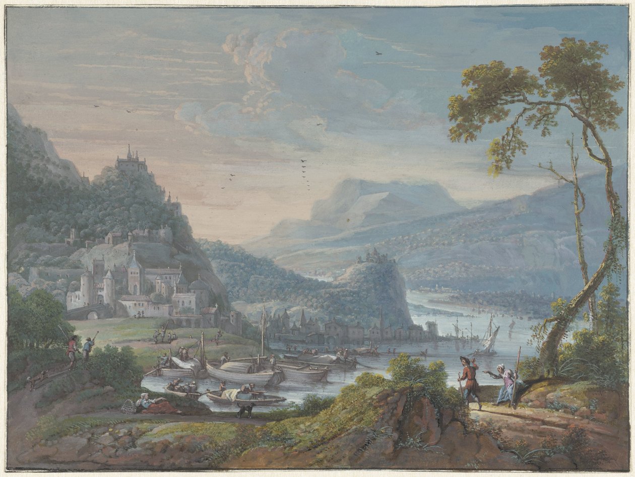 Flodlandskab af Willem Troost (I)