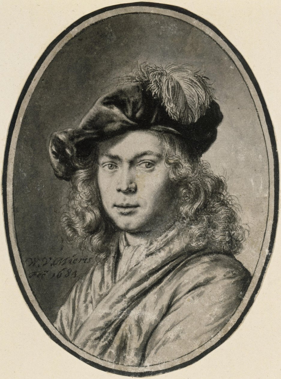 Bildnis eines jungen Mannes af Willem Van Mieris