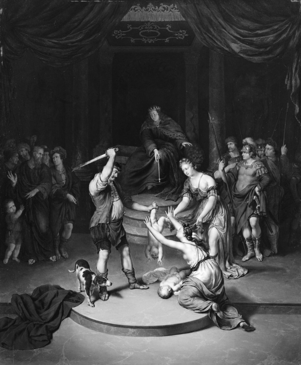 Salomos dom af Willem Van Mieris