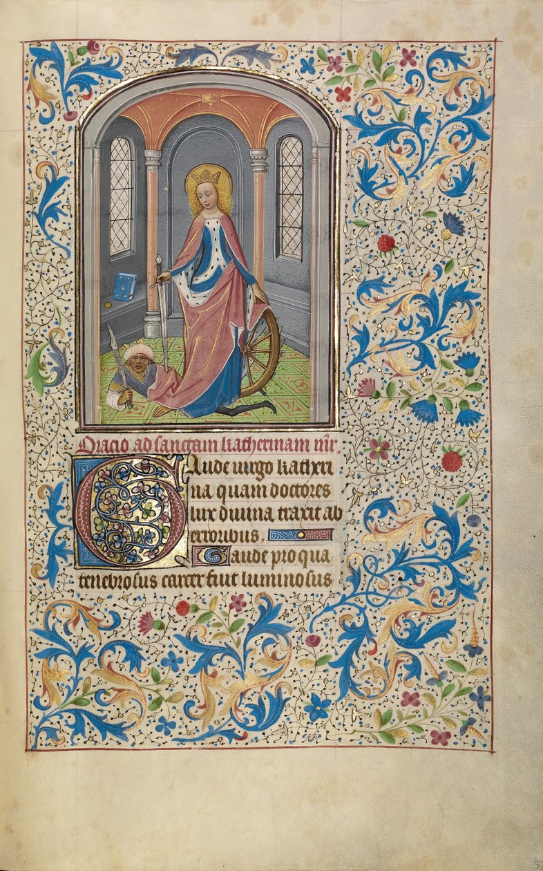 Heilige Katharina af Willem Vrelant