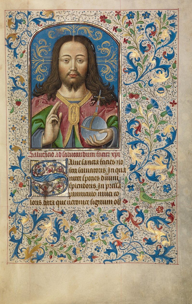 Salvator Mundi af Willem Vrelant