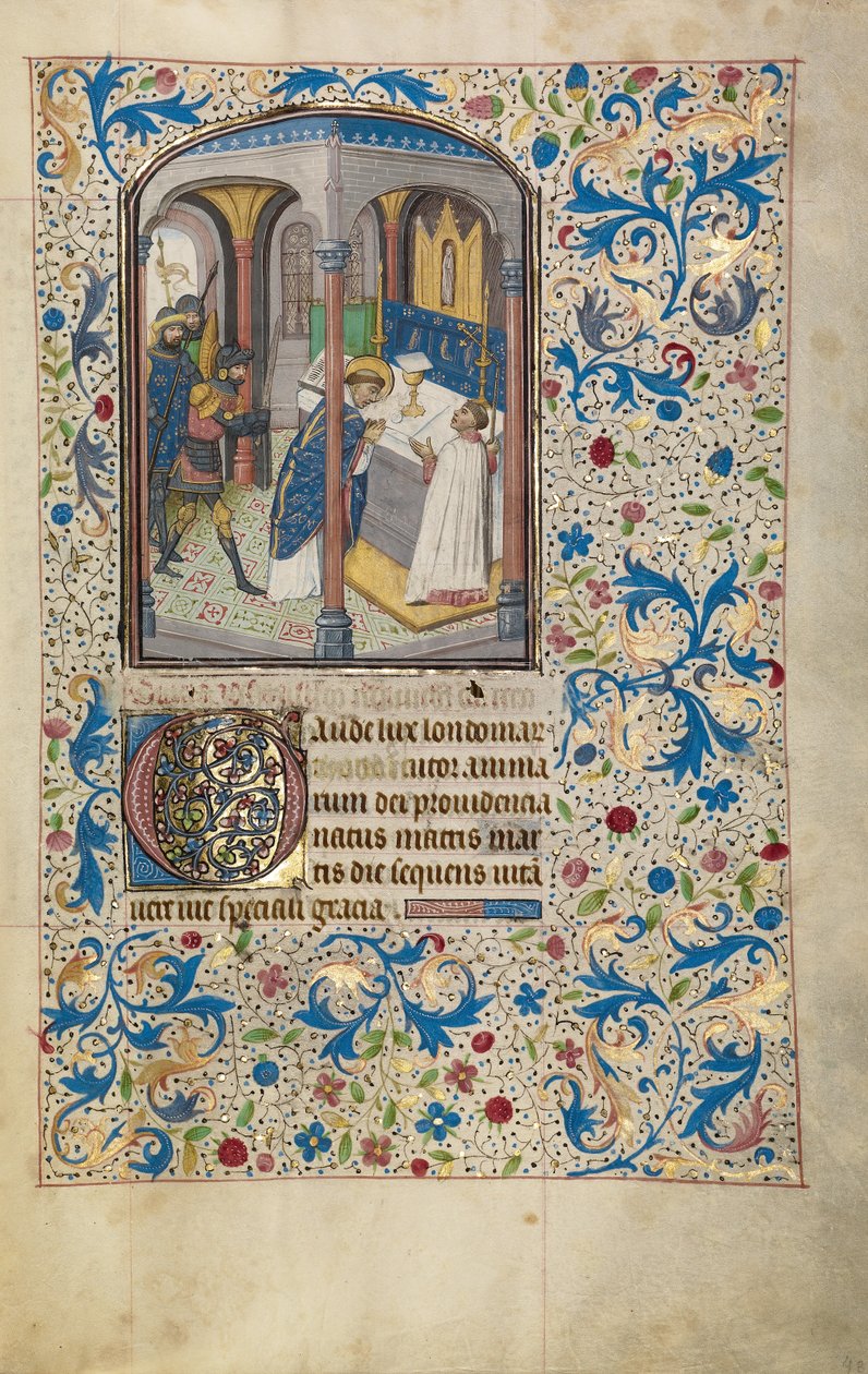 Das Martyrium des Heiligen Thomas Becket af Willem Vrelant