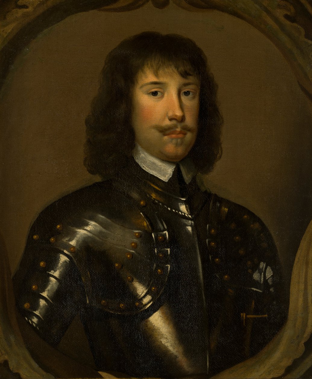 Portræt af Richard 2. Lord Herbert af Cherbury (1557-1596) (olie på lærred) af Willem Wissing