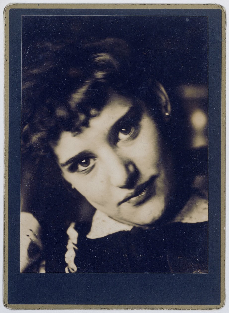 Portræt af Lise Jordan Portræt af Lise Jordan 1891 Søster til Marie Breitner (titel på objekt) af Willem Witsen (attributed to)