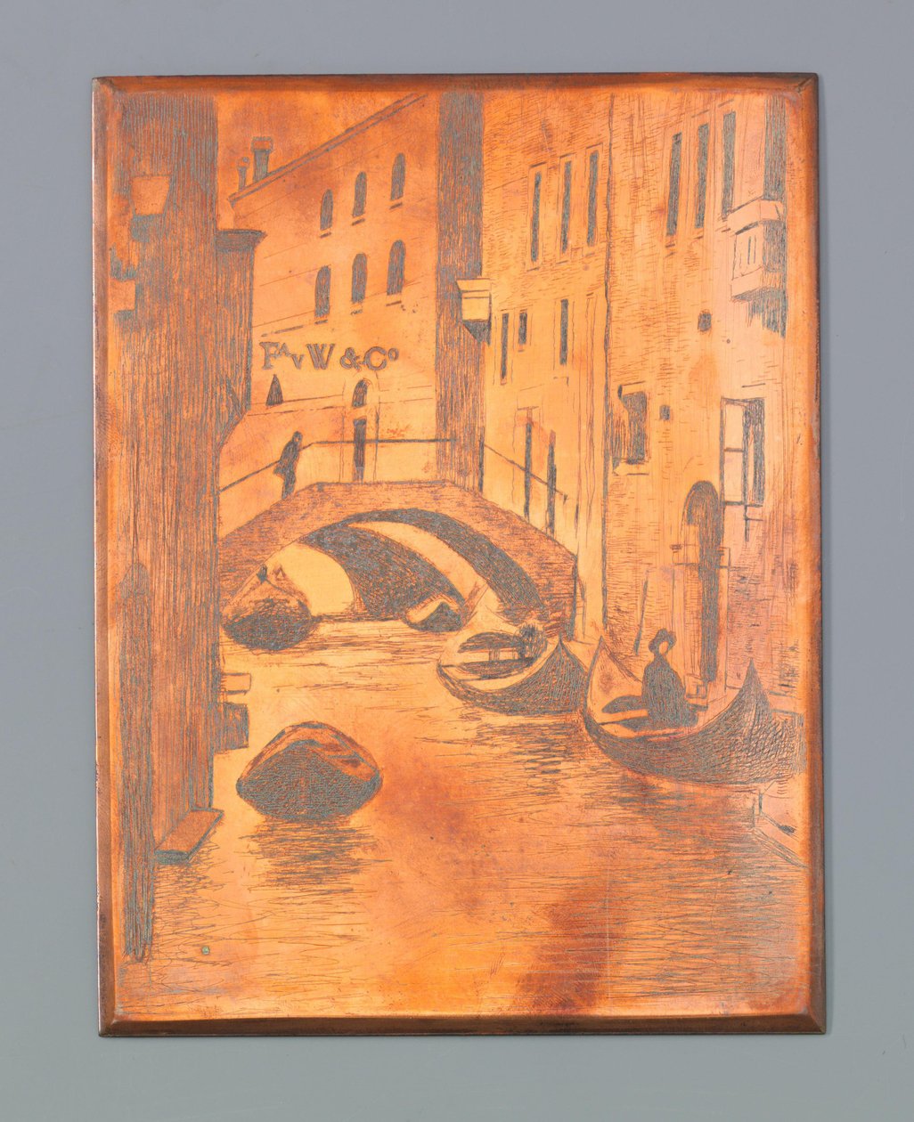 Brücke über den Rio di San Toma, Venedig af Willem Witsen