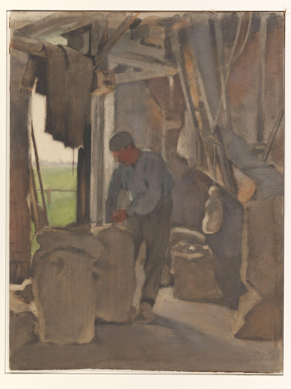 Mølleren, fylder lommer af Willem Arnoldus Witsen