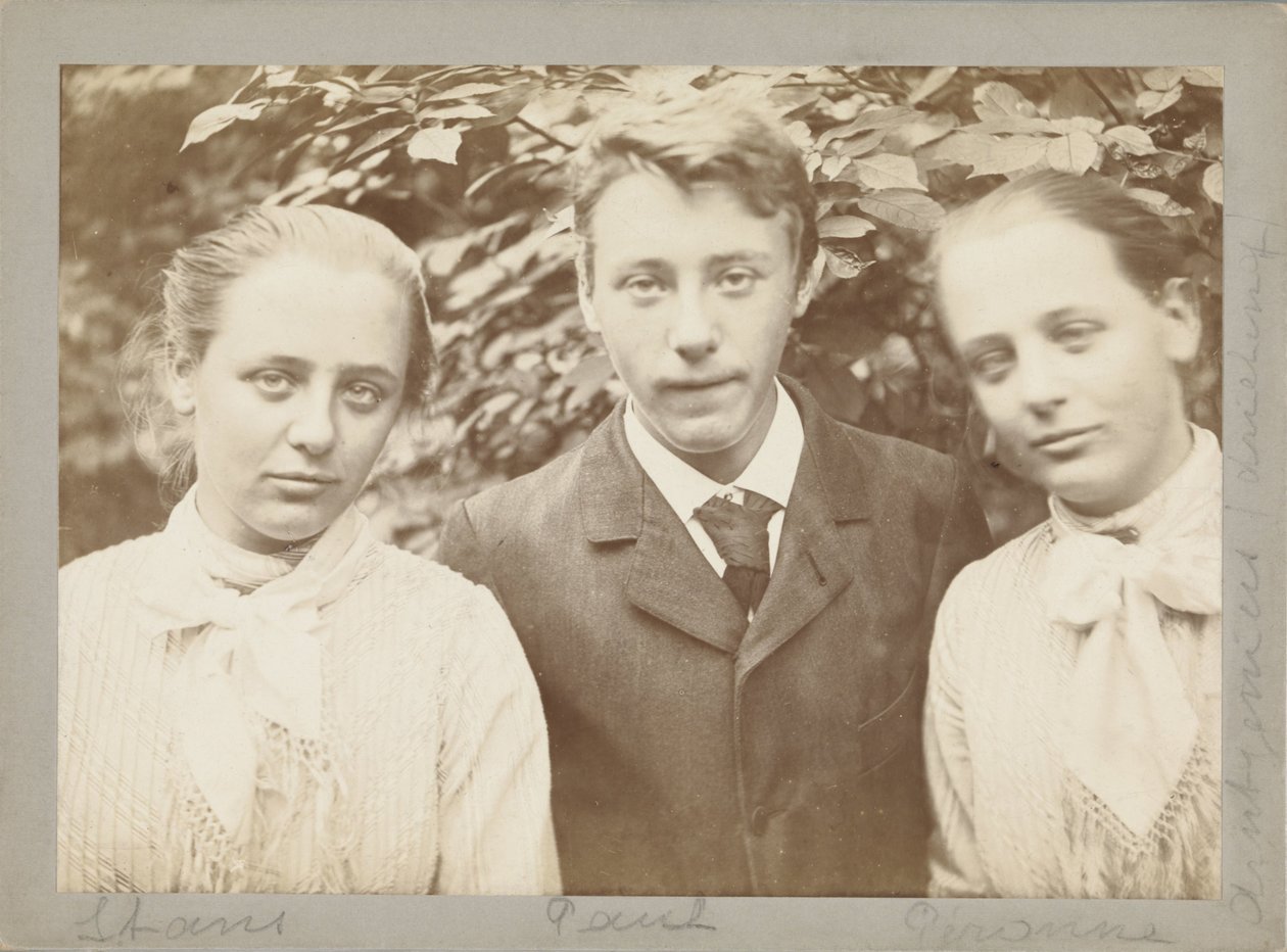 Drieling Stans, Paul og Peronne Arntzenius af Willem Witsen