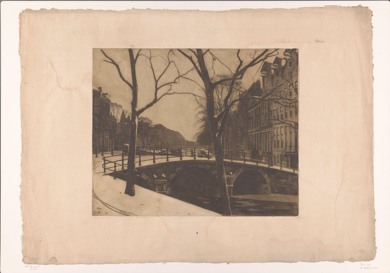 Herengracht, Amsterdam af Willem Arnoldus Witsen
