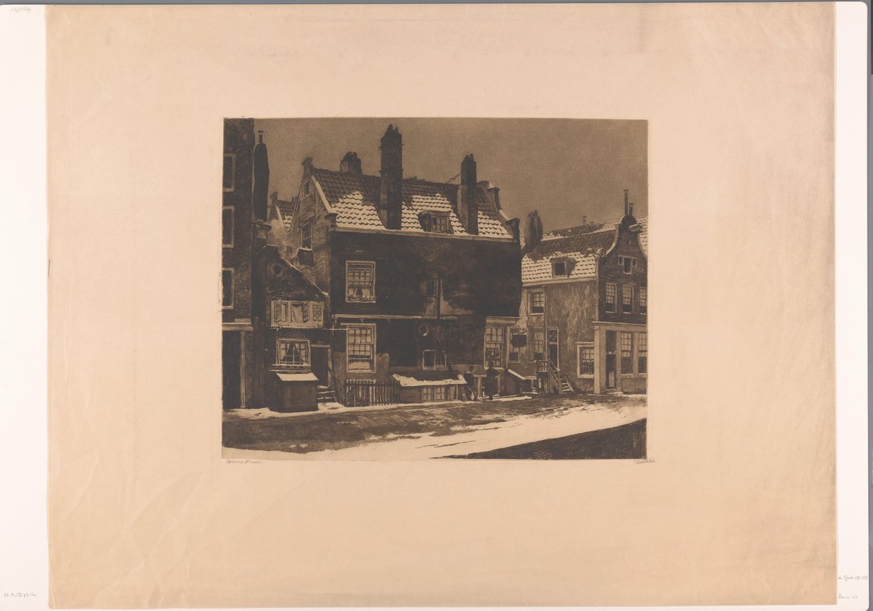 Krom Boomsloot, Amsterdam af Willem Arnoldus Witsen