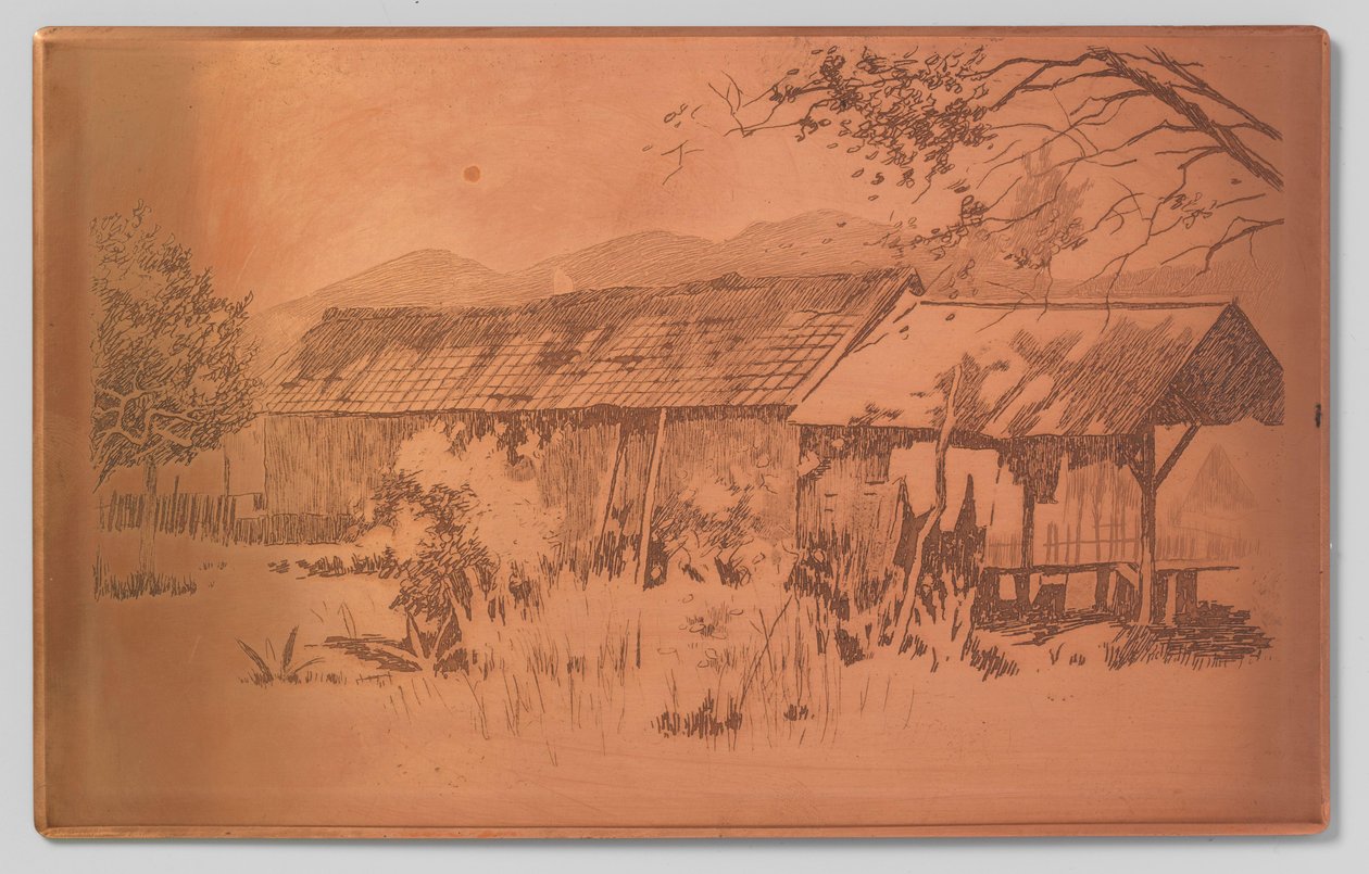 Langt udhus, Gambar af Willem Arnoldus Witsen
