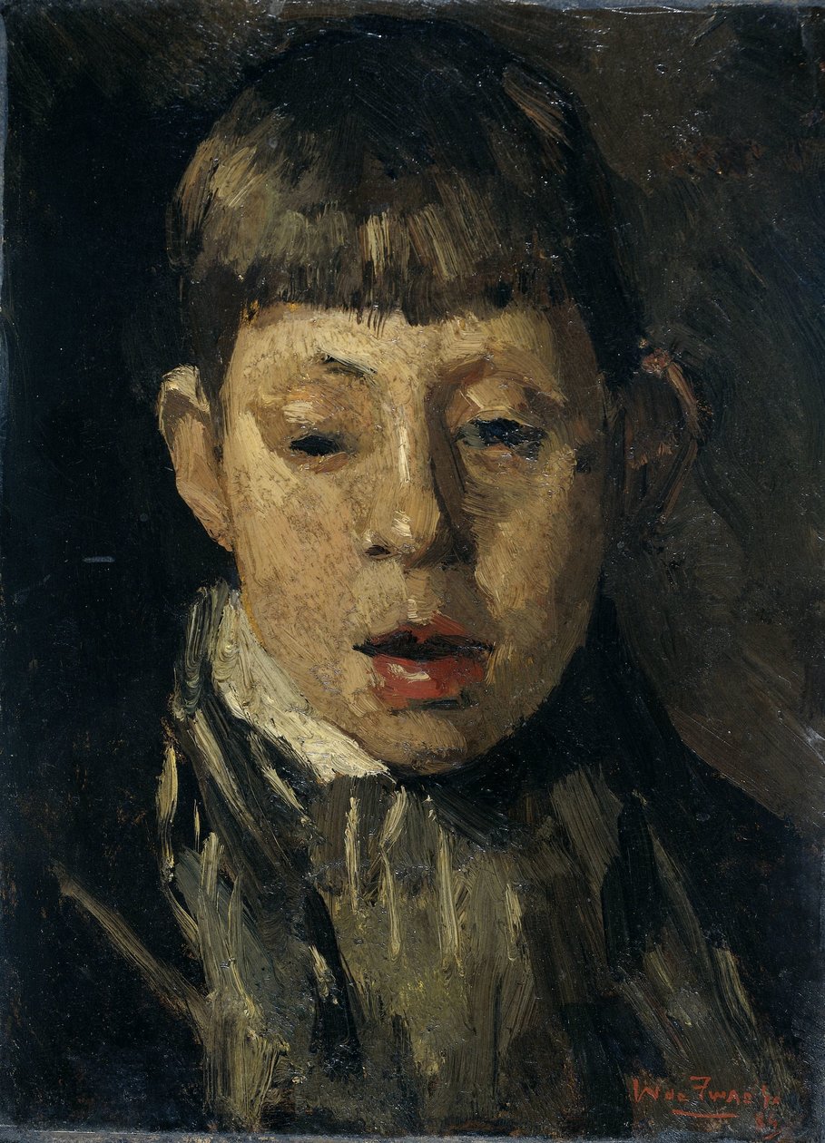 drengeansigt af Willem de Zwart