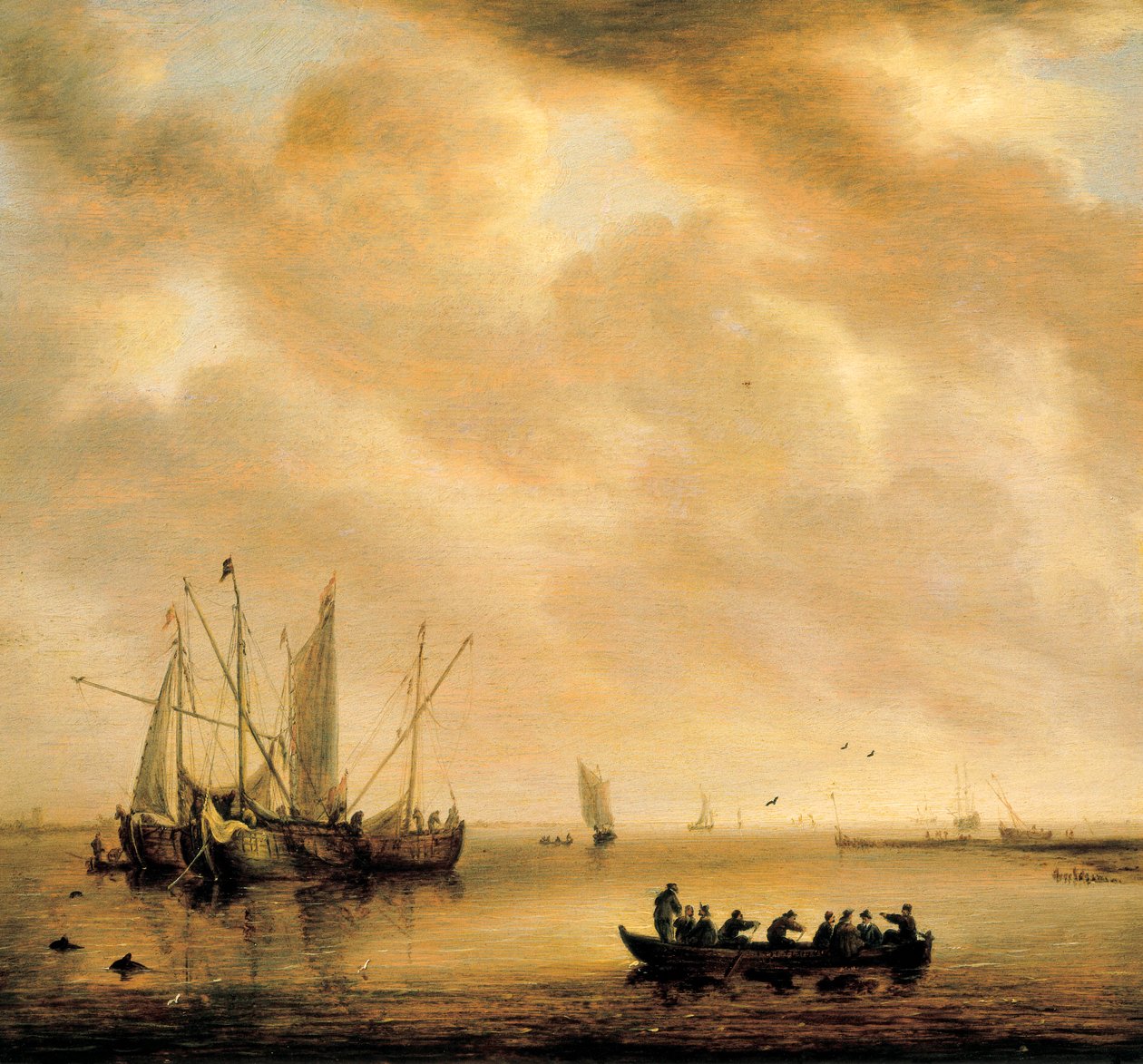 "Havlandskab". Maleri af Willem van Diest (1610-1673) af Willem van Diest