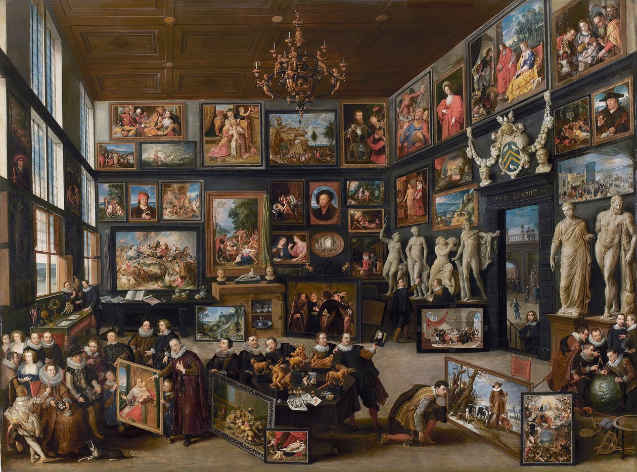 Cornelis van der Geests Galleri, 1628. af Willem van Haecht