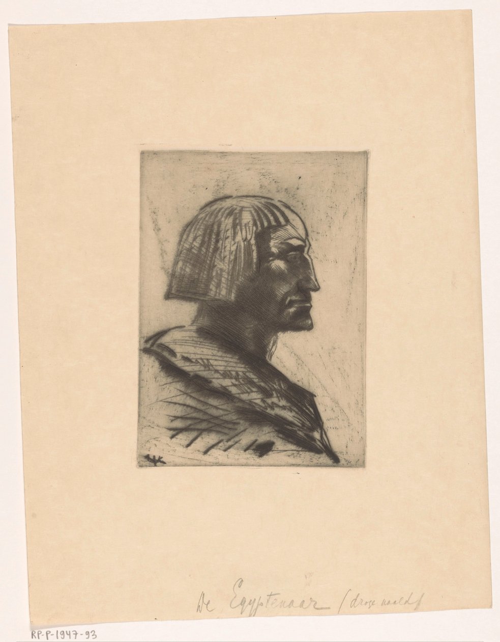 The Egyptian (original titel på objektet) af Willem van Konijnenburg