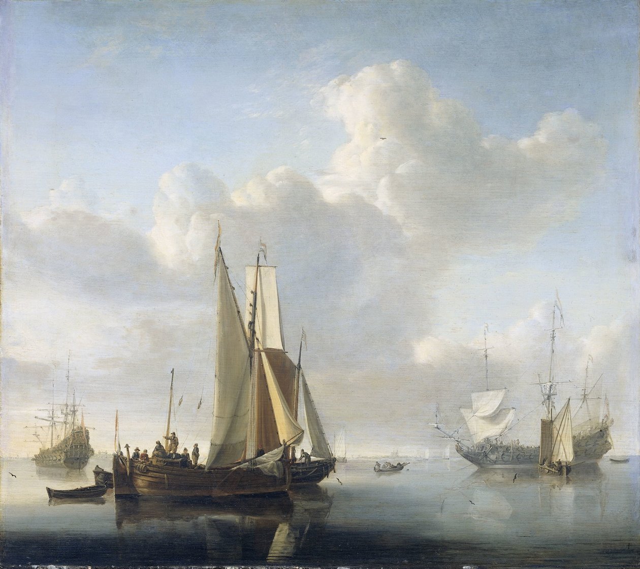 Skibe før Kysten Skibe ud for kysten af Willem van de Velde (II)