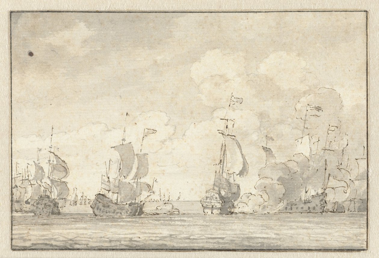 søslag af Willem van de Velde (II)