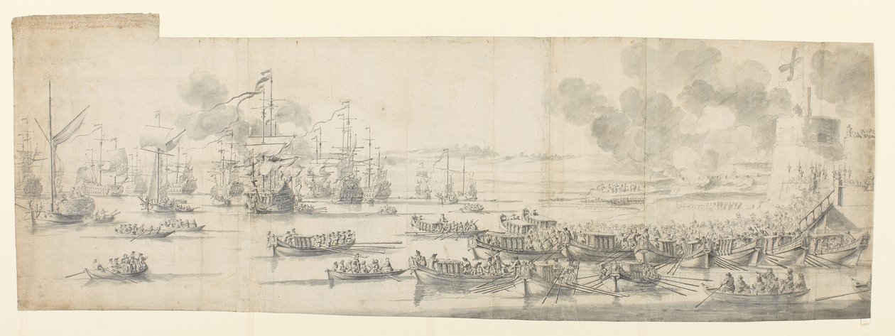  af Willem van de the Elder Velde