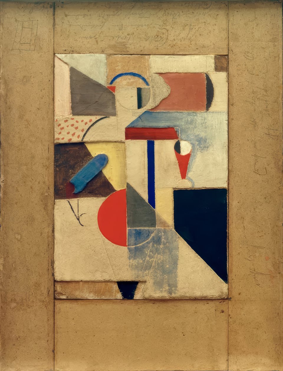 Figur i absolut position af Willi Baumeister