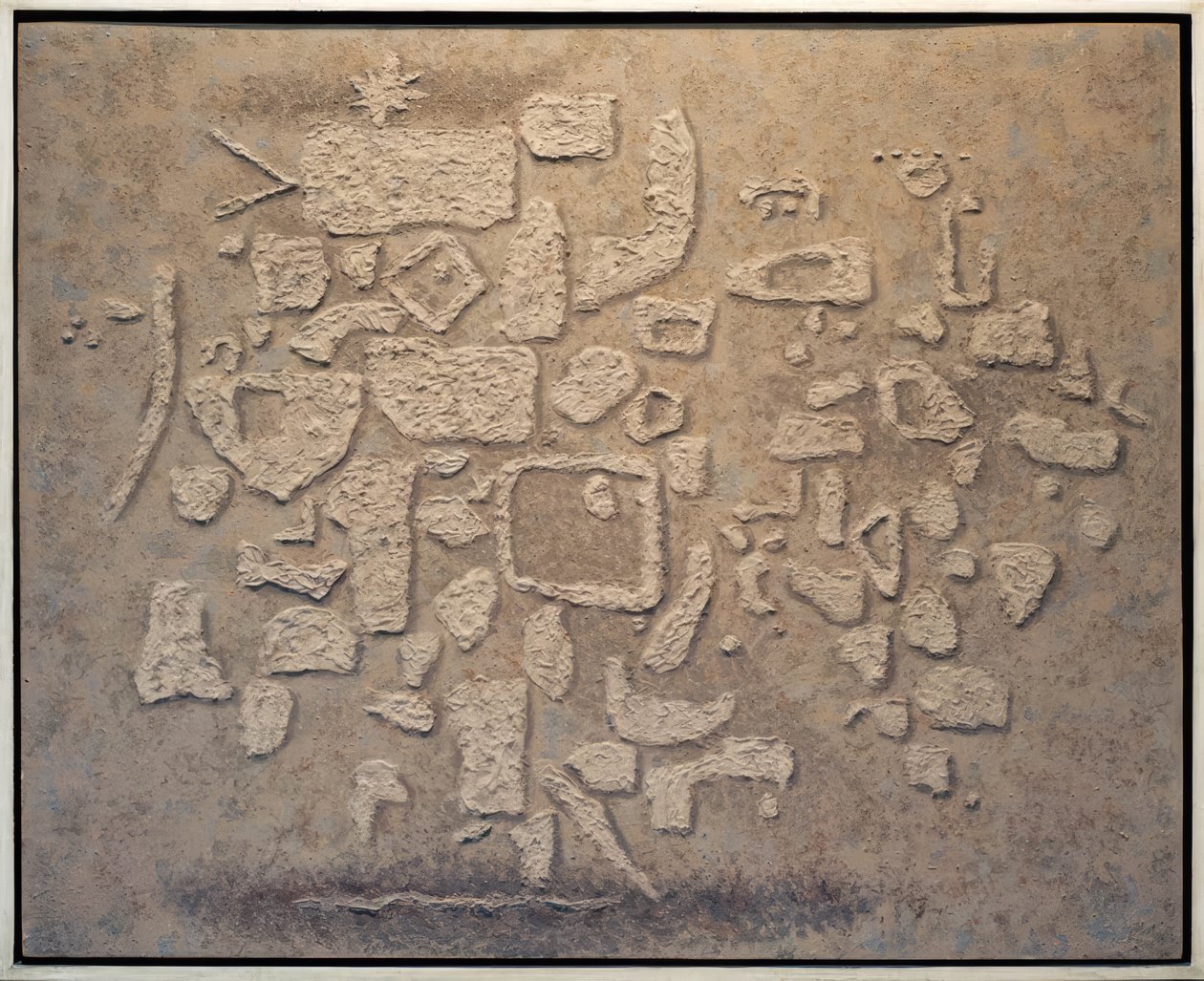 Figurativ mur af Willi Baumeister