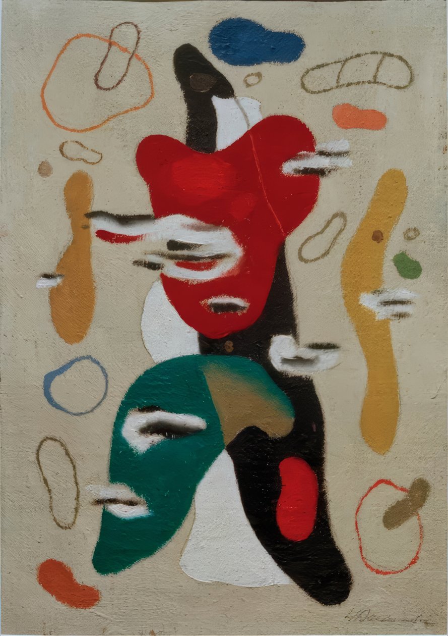 Flammefigur af Willi Baumeister