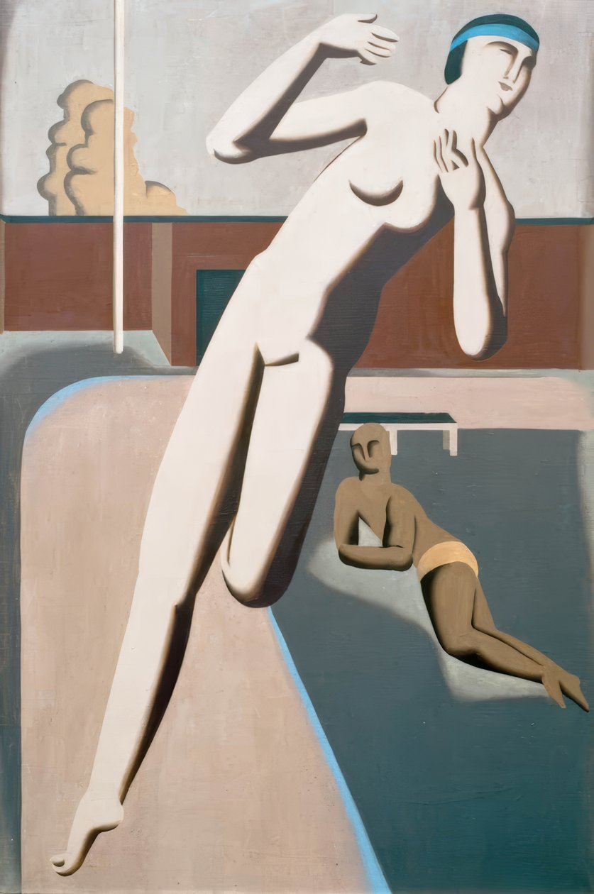 Løber II af Willi Baumeister