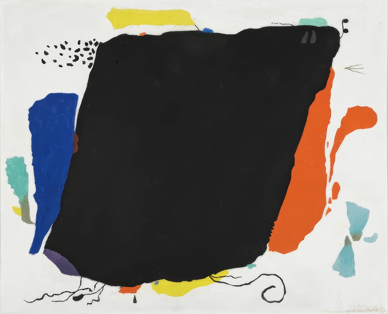 Sort fantom af Willi Baumeister