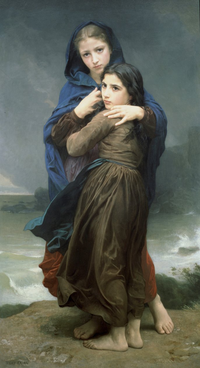(Stormen af William Adolphe Bouguereau